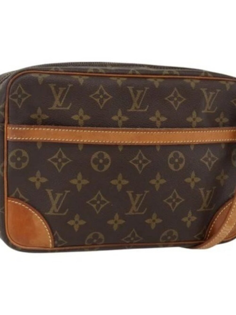 LOUIS VUITTON Monogram Trocadero 27 Shoulder Bag M51274 LV Auth BA10163